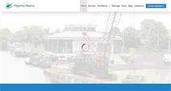 Desktop Screenshot of hilpertonmarina.com