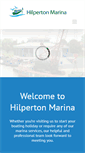 Mobile Screenshot of hilpertonmarina.com